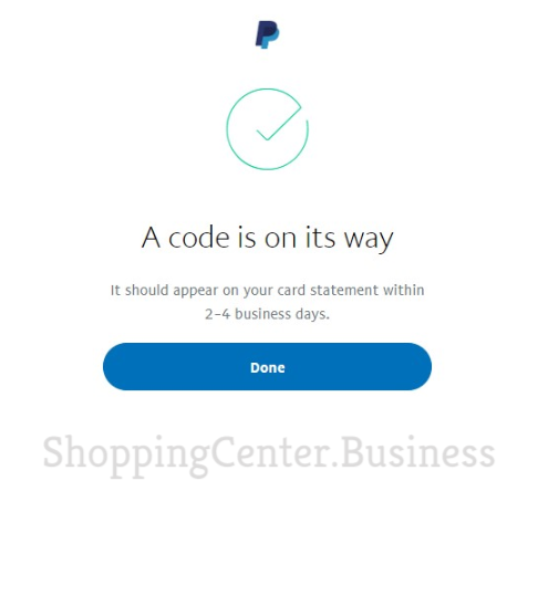 Instructions to add a card to your Paypal US account and get a code