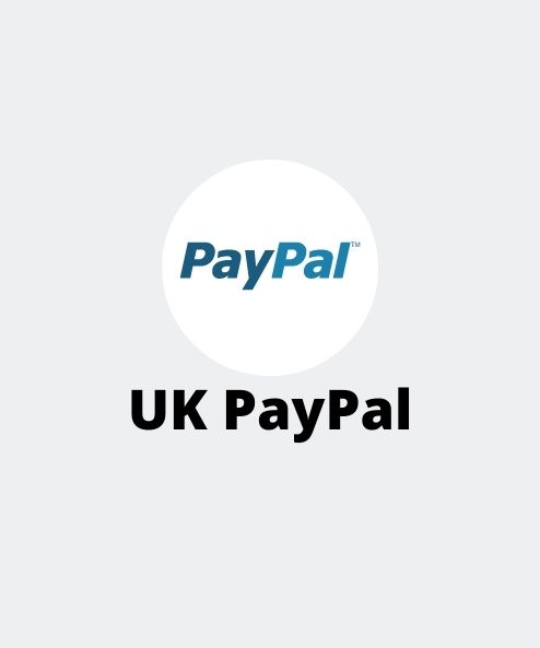UK PayPal Personal Verified with Driving Licence